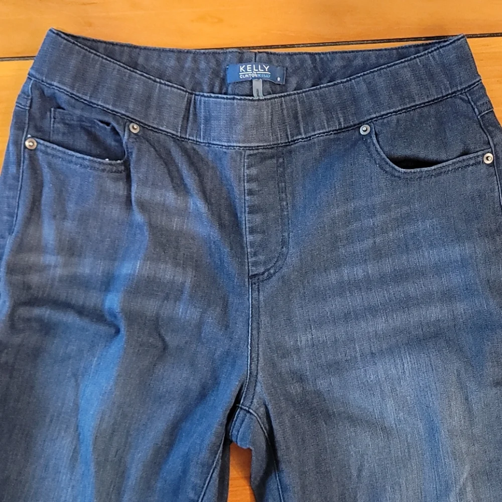 Kelly Long Denim Shorts